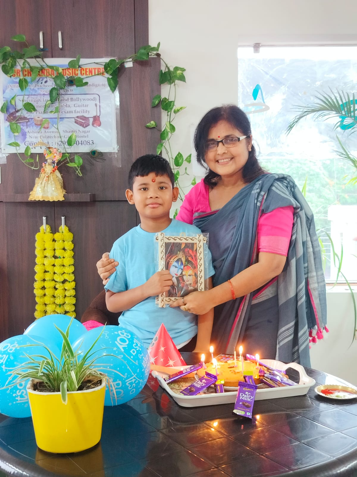 Mrs. Pratima Gupta, founder of Pranayan's Music Academy